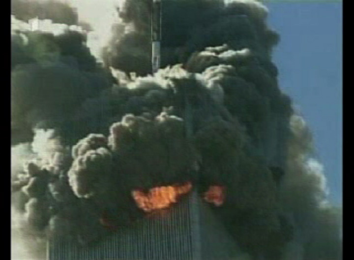 World Trade Center Burning
