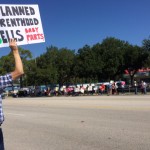 Planned Parenthood Protest Lakeland FL August 22 2015