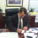 Senator Thad Altman Signs Personhood Amendment